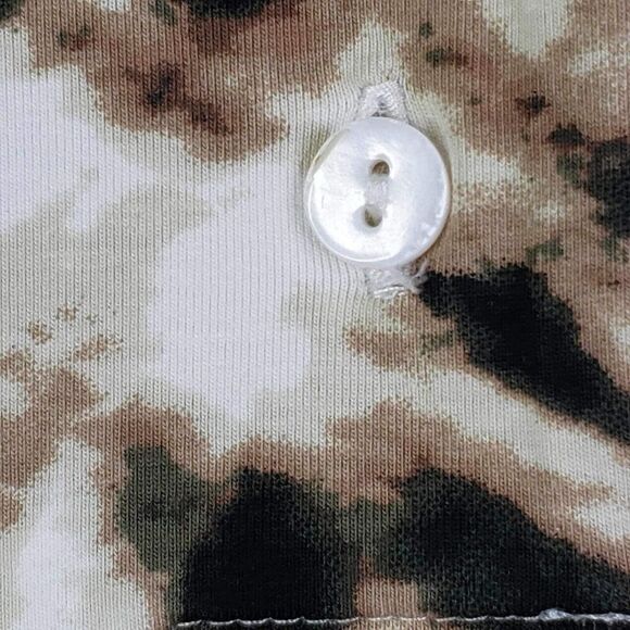 Wynne Layers Shirt Top Popover Tunic Womens Plus 2X LS Animal Print Collared - Picture 11 of 11